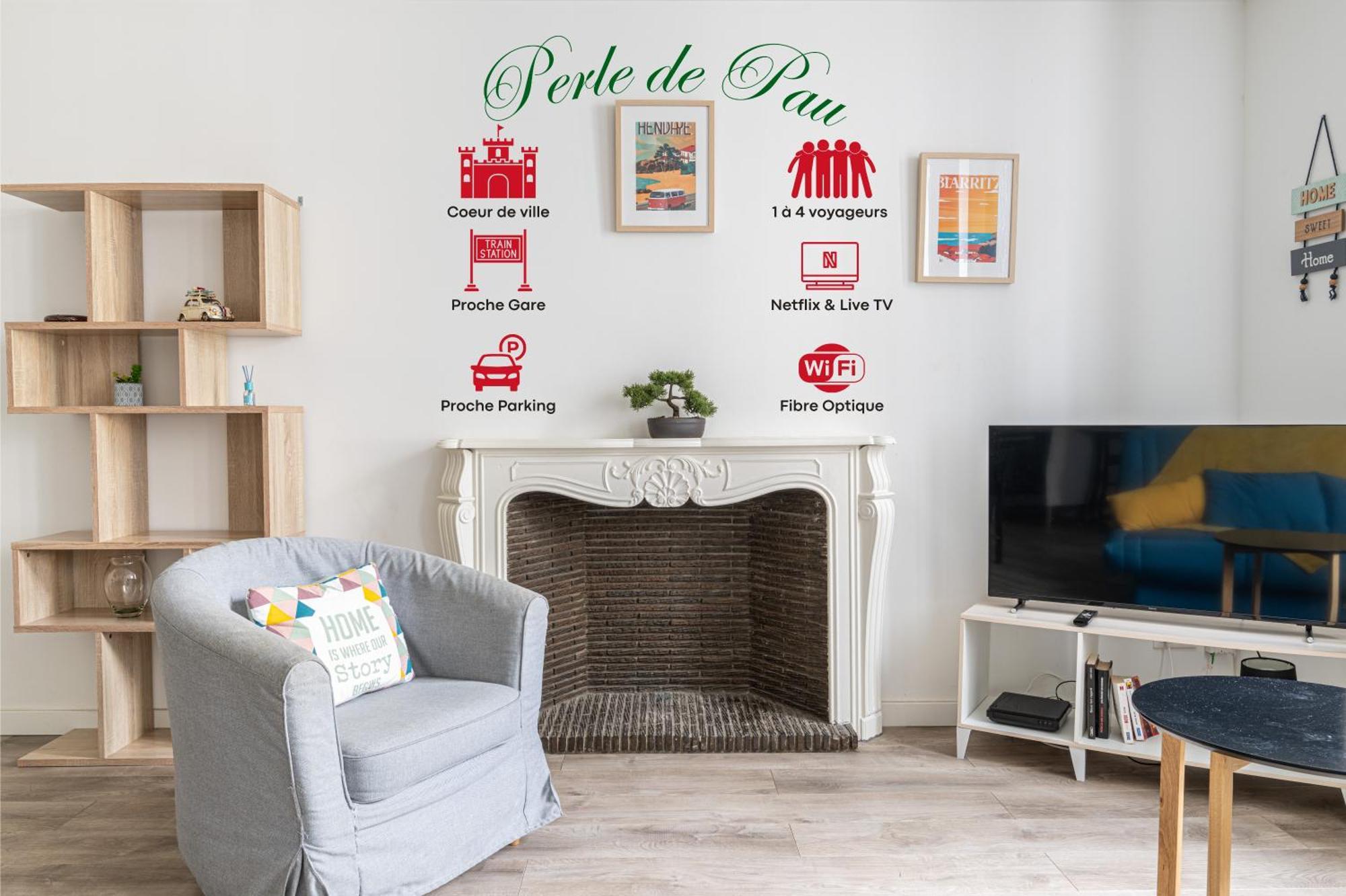 La Perle De Pau Apartment Екстериор снимка